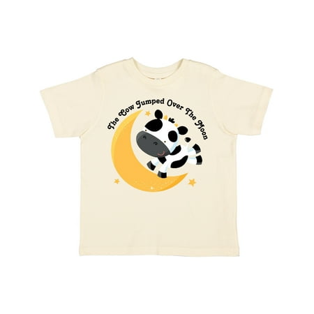 

Inktastic Cow Jumped over the Moon Gift Toddler Boy or Toddler Girl T-Shirt