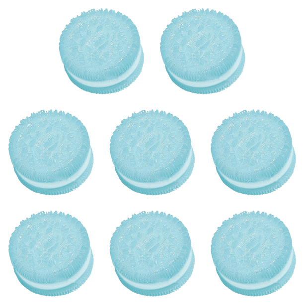 Mochi Taba Nuevo Fidget Toy Galleta Pellizcar Juguete Juego Descompresión () Azul