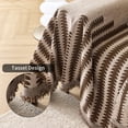 thumbnail image 3 of Smuge Sofa Cover, Couch Cover Protector Slipcover L Shape 3 Cushion Sofa Towel Sectional Throws Sofa Covers for Dogs Cats Home Decor(71"x 118", Light Coffee), 3 of 10