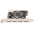 thumbnail image 4 of PCIe To USB2.0 Expansion Card, 4 Ports High Stability Widely Compatible PCIe To USB 2.0 Card  for Desktop, 4 of 7