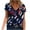 Black womens tops summer, variant on USSUMA Summer Tops for Women Trendy V Neck Short Sleeve Dressy Shirts Blouses Patriotic Graphic Women's Tops Summer 2022 4th of July USA Flag Casual Tshirts Tunic Plus