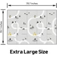 thumbnail image 2 of Parklon Silky Cotton Foldable Baby Play Mat -Large Size (78.7x55.1) -Le Mans, 2 of 8