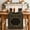 Black, variant on Double Arches Dining Table Runner, Vintage Ethic Traditional Gold Black Symmetrical Washable Table Runners Kitchen Coffee Table Center Decor for Home Party Holiday Wedding 13 x 72 Inches