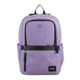 thumbnail image 5 of Eastsport Large Capacity Rubin Weekender Tech Backpack Diaper Bag with Bonus Changing Pad, Light Purple, 5 of 12