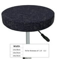 thumbnail image 4 of Fotbe Beautiful Roses Stool Covers Round,Waterproof Round Bar Stool Covers Bar Chair Covers Washable Stool Cushion Slipcover for 12-14 Inch Chair-13 inch, 4 of 7