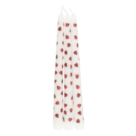Something Different Love Bug Ladybird Taper Candle (Pack of 3)