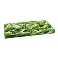 thumbnail image 4 of Sunbrella Green Corded Indoor/ Outdoor Bench Cushion 45 in x 17 in x 2 in, 4 of 5