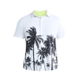 thumbnail image 4 of Birdie Bound Men's & Big Men's Solid and Patterned Performance Resort Short Sleeve Button Up Golf Shirt, Sizes XS-5XL, 4 of 4