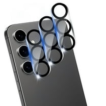 Dteck 3-Pack Camera Lens Protector for Samsung Galaxy S25 Plus,Tempered Glass Camera Protector Back Lens Cover, Ultra HD, 9H Hardness, Anti-Scratch, Case Friendly,Easy Installation,Clear