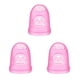 thumbnail image 4 of sweethay Puntas de dedos de guitarra de silicona Protectores de dedos Protector antideslizante Ukulele Fingerstall Instrumentos musicales no Rosa M 3Conjunto, 4 of 6