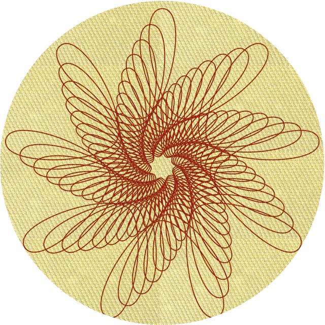 Ahgly Company Tapis Rond Lavable en Machine Intérieur Transitionnel Jaune Soleil, 5 Pieds Rond