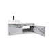 thumbnail image 2 of Gabinete Flotante Para Baño Con Lavamanos Y Llave OLIVIA, 2 of 7