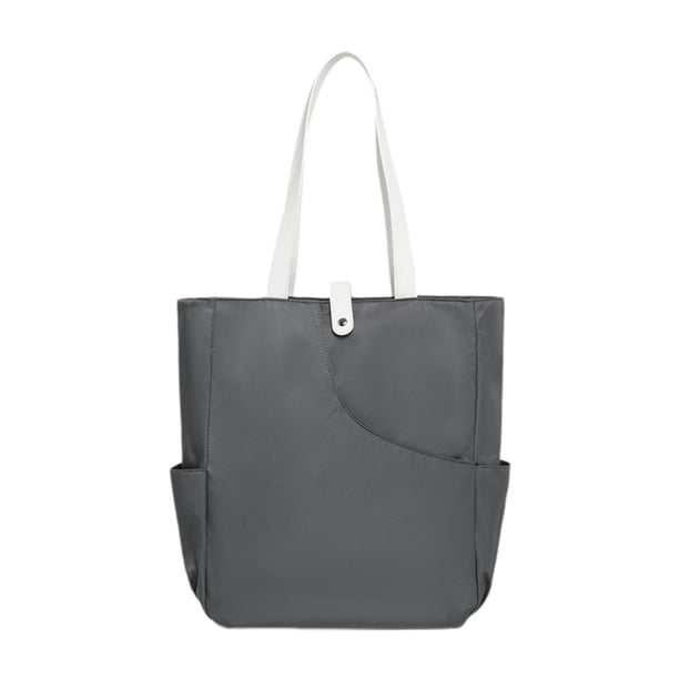 Bolsa para raqueta de pickleball, bolso de mano, práctica bolsa para raquetas de deportes al aire libre Gris