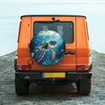 thumbnail image 2 of Fotbe Watercolor Turtle4 Spare Tire Cover Thickening Universal Fit for Jeep, Trailer, RV, SUV, Truck, Tough Tire Wheel Soft Cover-15 inch, 2 of 9