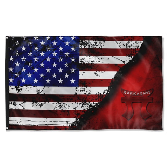 Cayyon Rakkasans Stars&stripes Tori Flag 3x5Feet Military Banner with 2 Brass Grommets