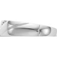 thumbnail image 4 of 10K White Gold Complete Diamond Trio Men's Wedding Band (Size 10) Made In India rm3165b-g-003-0waa, 4 of 5