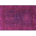 thumbnail image 1 of Ahgly Company Indoor Rectangle Abstract Pink Modern Area Rugs, 7' x 10', 1 of 4