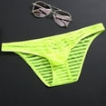 thumbnail image 1 of Calzoncillos transparentes de seda de hielo para hombre, ropa interior fina de cintura baja de malla, sexy, transpirable, de verano, pantalones de moda para jóvenes, 1 of 6