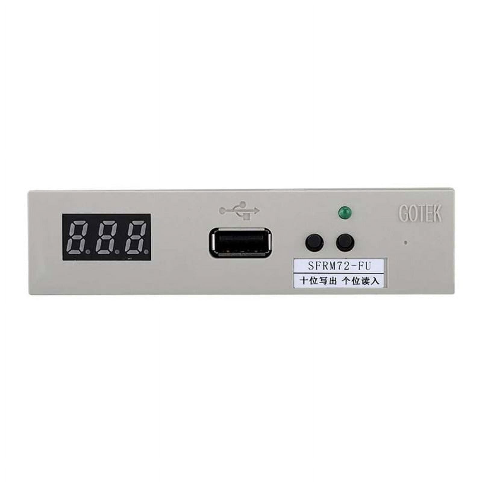 2X SFRM72- 3.5 Inch 72KB USB Floppy Drive Emulator for   Happy Embroidery Machine Industrial