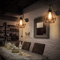 thumbnail image 1 of Aplique de pared rústico, aplique de pared industrial vintage, aplique de pared con jaula de alambre vintage, aplique de pared industrial diseñado a medida, 1 of 9