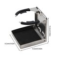 thumbnail image 4 of Porte-gobelets en Acier Inoxydable Porte-Boissons Réglables Facilement Cadre Solide Installer la Structure Solide Miroir Polissage Véhicule Partie Tasses Stand, 4 of 7