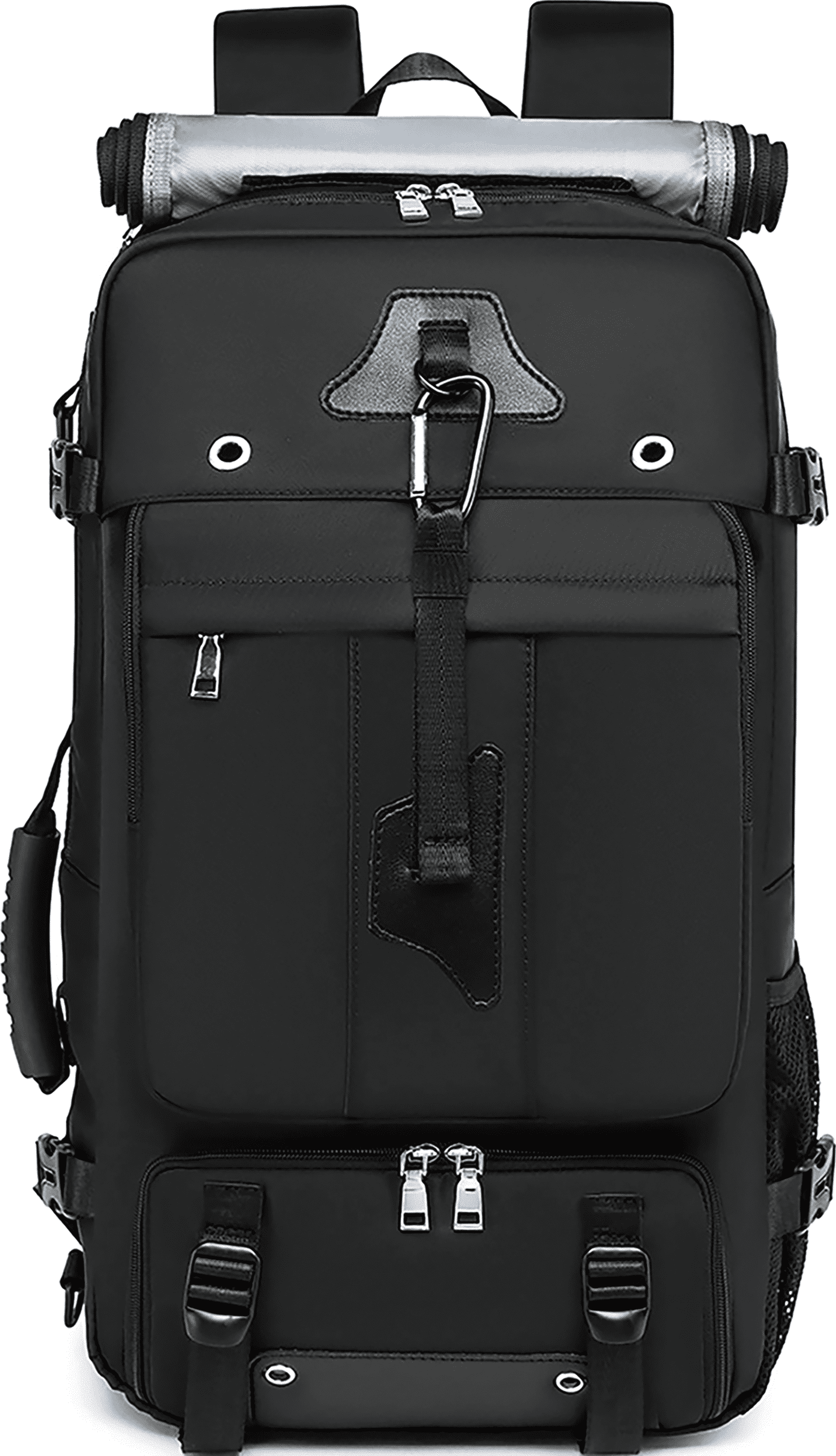 Travel Backpack 50L New Premium - Unisex Extra Large Laptop Backpack for Hiking, Climbing & Business Trips, Waterproof, Black