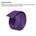 thumbnail image 4 of Uxcell Flat Nylon Webbing Strap Yards for Backpack Luggage-rack Lightweight Use Dark Purple, 4 of 6