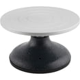 thumbnail image 1 of Plato giratorio de cerámica de 18 cm de diámetro - Placa giratoria para esculpir arcilla de alta resistencia - Todo metal - Plato giratorio con rodamientos de bolas, 1 of 5