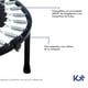 thumbnail image 4 of Resortes 130mm 10 Pzas Trampolin Brincolin Tumbling Para 8ft KingsHouse by Kingsman 300343, 4 of 6