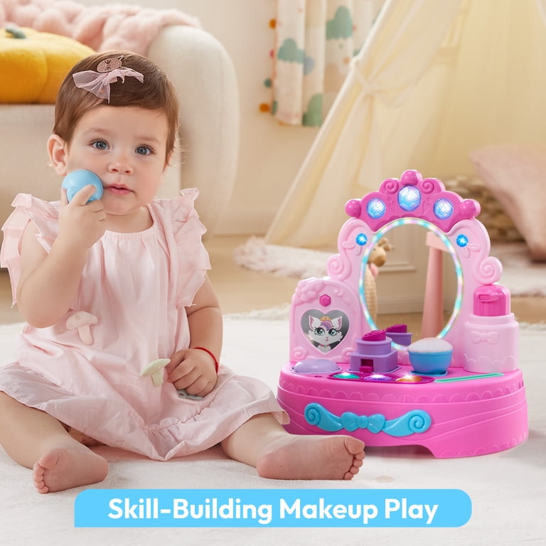 Lalalark, Princess Vanity Mirror Toy, 40+ Sounds Music, Pretend