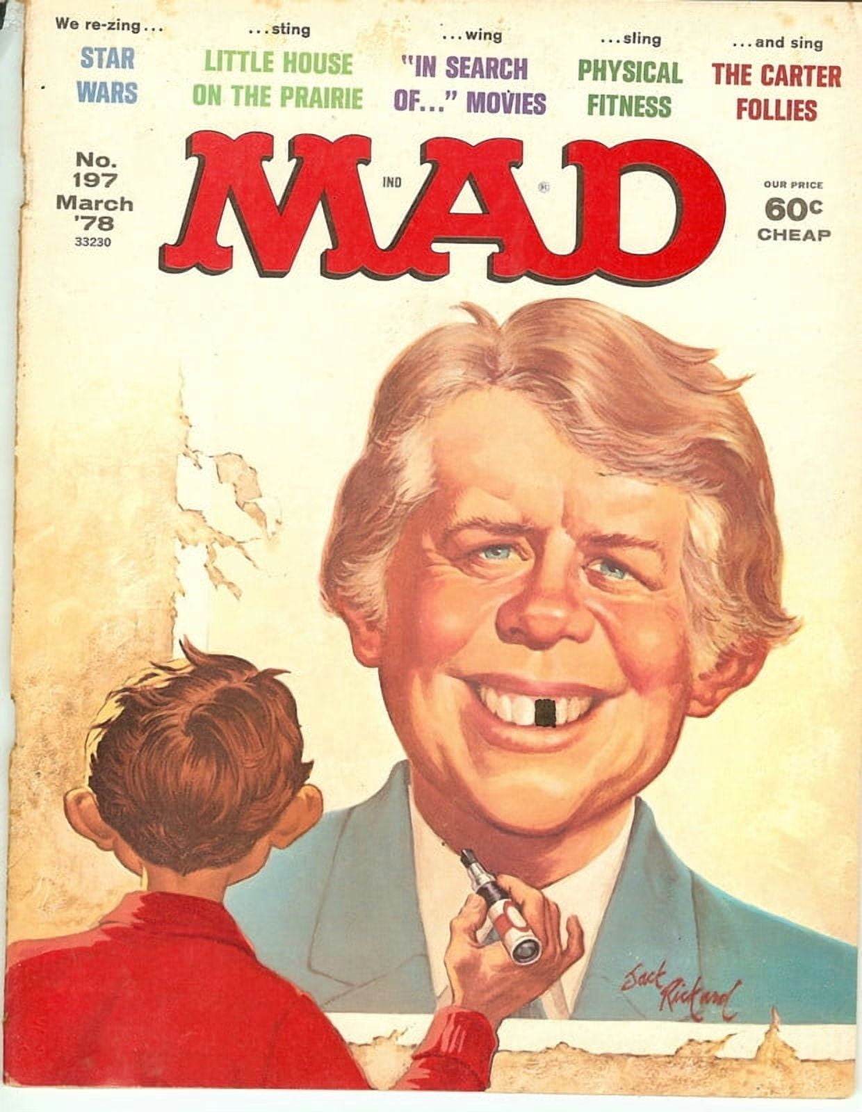 MAD Magazine Vintage Collectible #197 MARCH 1978