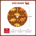 thumbnail image 2 of Sikiie Dinosaurs and Leaves Nativity Christmas Tree Skirt, Jesus Christian Winter Holiday Tree Mat Decoration(30-48IN)36", 2 of 6