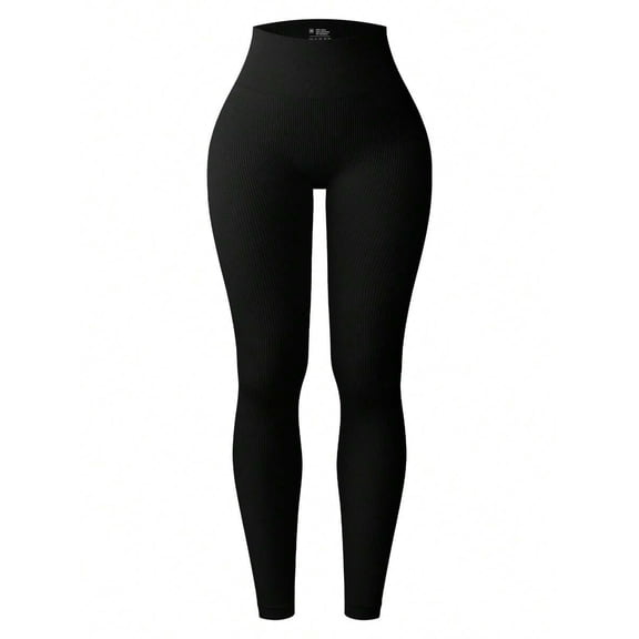Women's Plus Size High Waist Compression Athletic Yoga Leggings