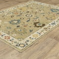 thumbnail image 2 of Oriental Weavers Francesca Area Rug - FR04E - 3'3" x 5' - in Beige/ Multi - Vintage Inspired, Stain Resistant, Family and Pet Friendly , Entrway, Bedroom Rug, 2 of 3