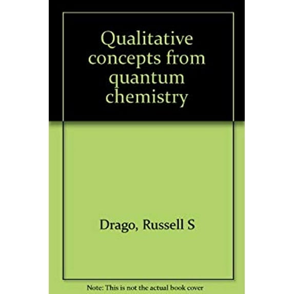 Pre-Owned Qualitative Concepts from Quantum Chemistry (Hardcover) 9780800500115