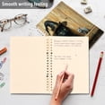 thumbnail image 5 of WOBOGO Black Cat Meet Gray Mouse Notebook College Horizontal Grid Paper Ink Spill Resistant Water Resistant Cover 8.3x5.7x0.4in, 5 of 8