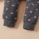 thumbnail image 5 of Odeerbi 0-2 Años Niñas San Valentín Conjuntos Rib Knit Ruffle Manga Larga Tops Pantalones Dos-Juego de Dos Piezas, 5 of 9