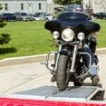 thumbnail image 3 of Big Boy EZ Rizer MF2-14438-EZ Aluminum 12' Bi-Fold Arched Folding Motorcycle Ramp by Black Widow, 3 of 6