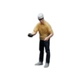 thumbnail image 2 of Figura de barbacoa Salvador Pintado a mano 1:64 adorno de escritorio en miniatura, 2 of 10