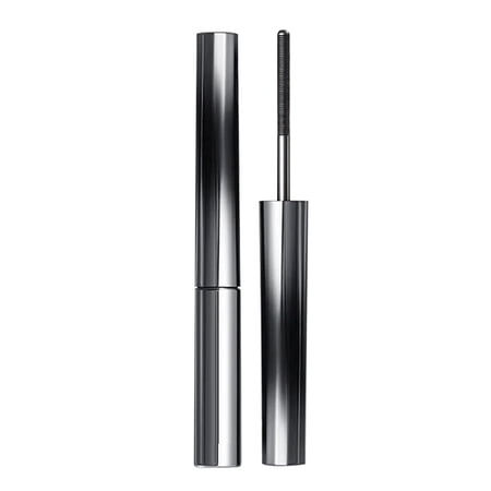 BKBP Iron Wand Mascara, Metal Rod Mascara, 3D Curling Eyelash Iron Mascara, Waterproof, Long Lasting, No Flaking, No Clumping (Brown+Black)