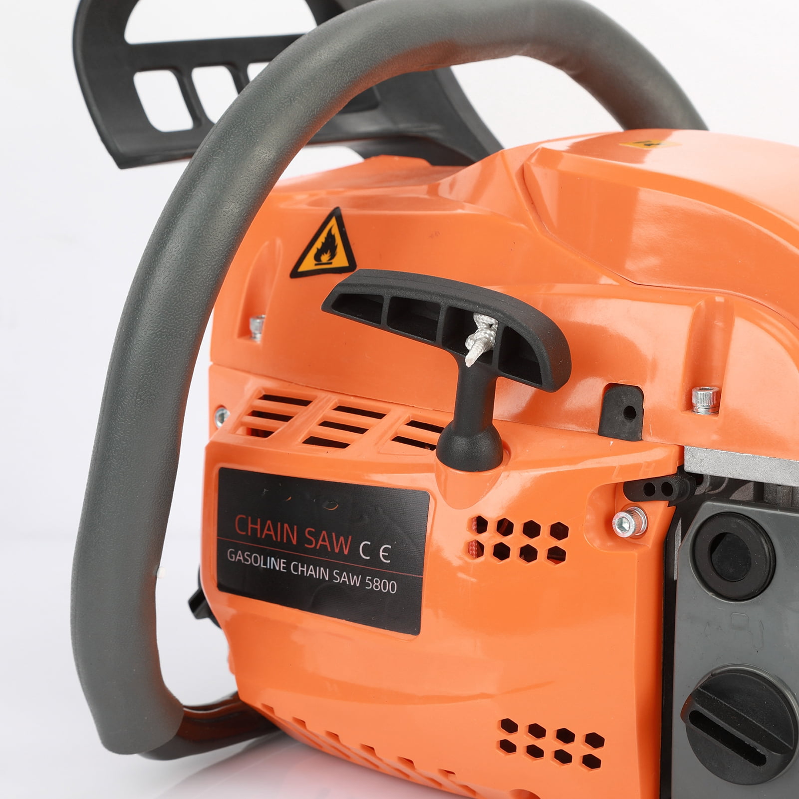 Kemweao Gas Chainsaw High Power，20 In 58CC 2kw 8500rpm，Multifunction, Handheld High-Power Logging Saw,for Wood Cutting