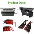 thumbnail image 5 of ALL-CARB LED Headlight Turn Light Tail Light Kit Replacement for 2004-2008.5 Club Car Precedent Golf carts, 5 of 6