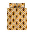 thumbnail image 5 of Juego de cama acolchado con estampado de papaya, 5 of 5