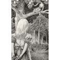 thumbnail image 2 of Alice with Cheshire Cat Poster Print by Brian Partridge, 2 of 2