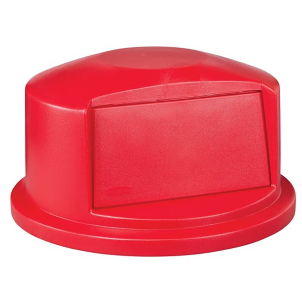 Tapa de Domo Brute Para Contenedor Rubbermaid 32 gal Rojo Rubbermaid Brute