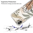 thumbnail image 3 of Tropical Leaf Case Compatible with iPhone Xs - iPhone X,Unique Art Design TPU Bumper Cover Case, 3 of 5