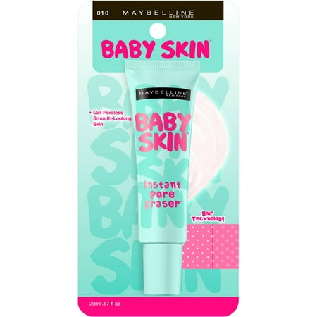 Maybelline Baby Skin Instant Pore Eraser Face Primer, 010, 0.67 fl oz