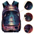thumbnail image 3 of Lightweight Backpack Galaxy School Bag Travel Laptop Daypack for Men Women Casual Rucksack, 3 of 6