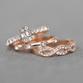 thumbnail image 4 of 3 Juego de s de de moda Zirconia con incrustaciones Talla 6 Sunnimix Anillo de diamante de circón, 4 of 8