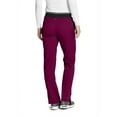 thumbnail image 2 of Grey's Anatomy Stretch GRSP500 Women's Kim Cargo Scrub Pant Wine 3XL, 2 of 2